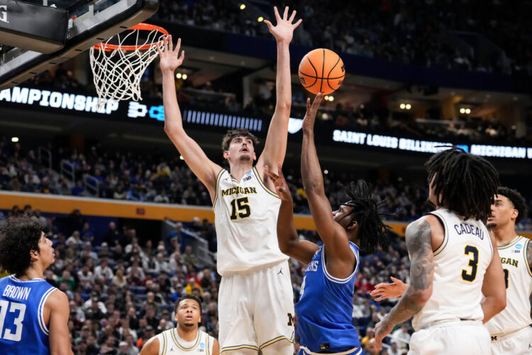 Michigan’s 7-foot-3 Mara headlines NBA draft’s big men